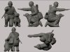 Zvezda 3611 Soviet Tank Hunters with Dogs WWII 1/35